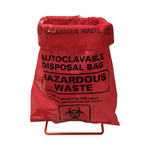 Mtc Bio and Biohazard Wire Rack Stand for 8.5 x 11" Autoclave Bags - A9004-WR - 1 Each