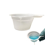 Mtc Bio WeighBucket for Liquids 40 mL Weigh Boat with Handle and Spout, 33 x 53 mm, 500 per Pkg - B6602-W - 500 Each
