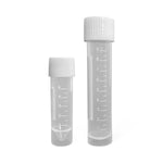 Mtc Bio Screw Transport Tube, Sterile, 16 x 60 mm, 5 mL, with Screw-Cap, Printed Graduations, Self-Standing, 100 Tubes Per Bag, with Caps Attached, 1000/Cs - C1811 - 1000 Each