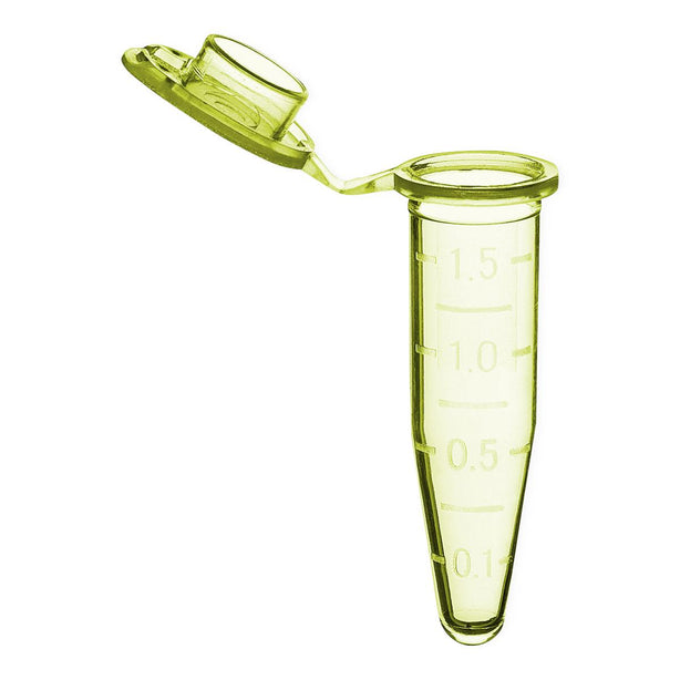 Mtc Bio SureSeal S 1.5 mL Microtubes with Caps C2000-Y - 500.0 Each - MDL-MNBC2000Y