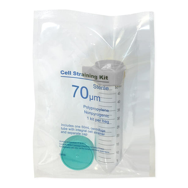 Mtc Bio ReadyStrain Sterile Straining Kit, Strainer, Cell, 70UM, W/50ML Tube, Iw, St - C5070 - 50 Each