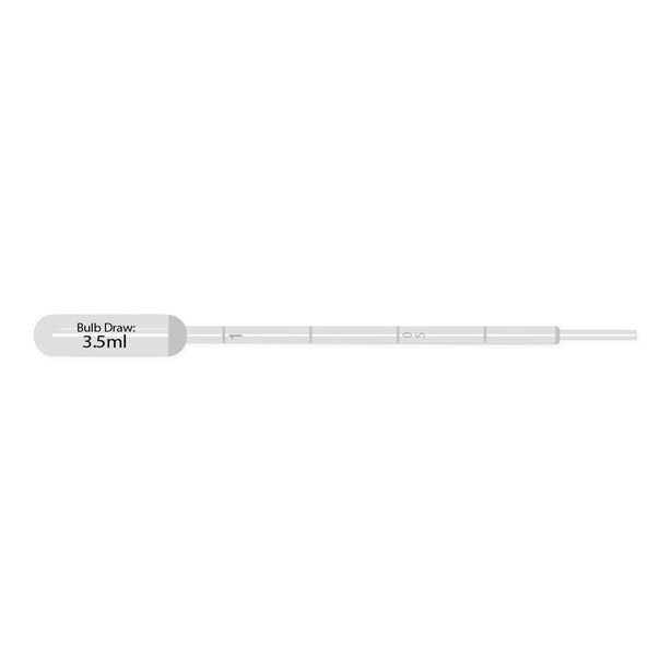 5 mL Large-Bulb Transfer Pipets - P4111-11 - 100 Each - MDL-MNBP411111