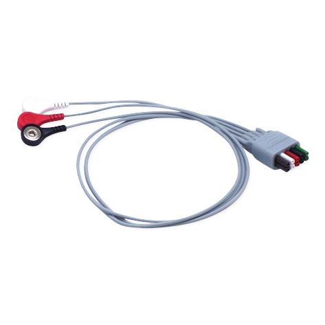 Mindray Ds Usa Inc 3 Lead Mobility ECG Snap Lead Wires 0012-00-1503-06 - 1.0 Each