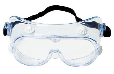 3M Safety Splash Goggle 334 - 40660-00000-10 - 10 Each - MDL-MOE40660