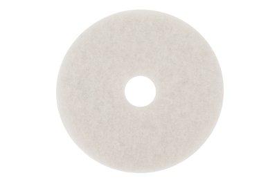 3M 4100 Series White Super Polish Pad 61500045077 - 5.0 Each