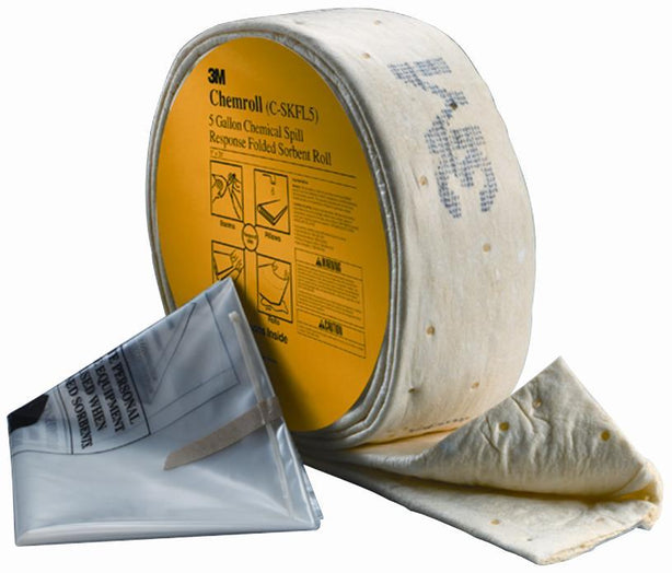 3M Chemical Sorbent Spill Kits C-SKFL5 3.0 Each