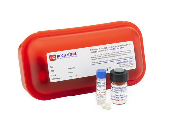 Microbiologics ATCC 25923 Staphylococcus aureus Testing Kit - 0360A - 1 Kit