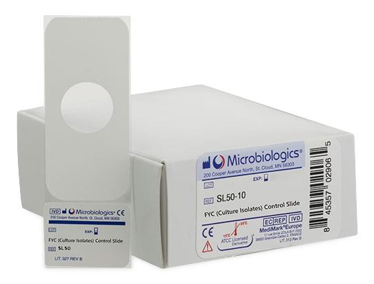 Microbiologics Inc FYC (Culture Isolates) Control Slides - MOGSL5010