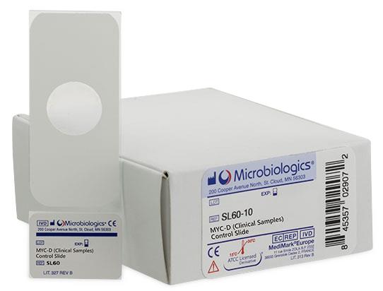 MYC-D Control Slide Microbiology Slides - SL60-10 - - MDL-MOGSL6010