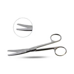 Mopec Inc Blunt / Blunt Curved Dissection Scissors AA016 - 1.0 Each