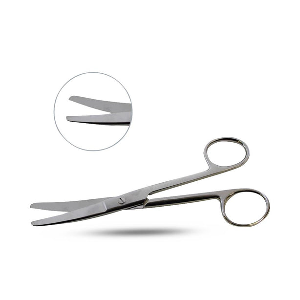 Mopec Inc Blunt / Blunt Curved Dissection Scissors AA017 - 1.0 Each