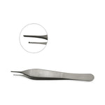 Mopec Toothed Delicate Adson Dressing Forceps, 1 x 2 Teeth, 4.75" L - AB128 - 1 Each