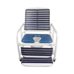 MOR-MEDICAL INTERNATIONAL PVC Shower Commode Chairs with New Era Infection Control Design DNE-REC-710-FF-LR-PAIL 1 Each - MDL-MORDC710FFLRP