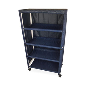 Mor-Medical International PVC Medium Linen Carts with New Era Infection Control Design DNE-MED-4C - 1.0 Each