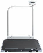 Seca Digital Wheelchair Scale with 2 Ramps and Handrail 676 - 1.0 Each