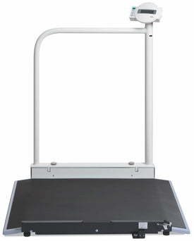 Seca Digital Wheelchair Scale with 2 Ramps and Handrail 676 - 1.0 Each