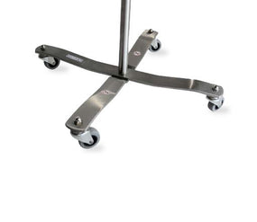 Blickman Health Ind Inc 4-Leg Stainless Steel or Chrome IV Stands 0571410000 - 1.0 Each
