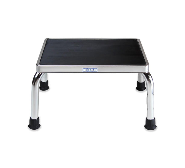 Blickman Ind One-Step 9" High Chrome Footstool - MPH08250