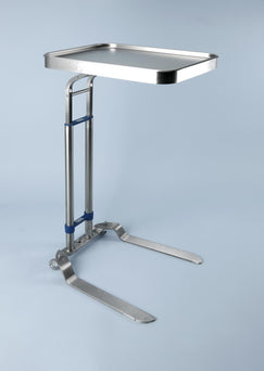 Blickman Health Ind Inc Blickman Foot-Operated Stainless Steel Mayo Stands 0668869000 - 1.0 Each
