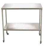 Umf Medical UMF Medical Instrument Tables with Shelf SS8014 1.0 Each-MDL-MPH08IT02C