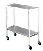 Umf Medical UMF Medical Instrument Tables with Shelf SS8010 1.0 Each-MDL-MPH08IT05C