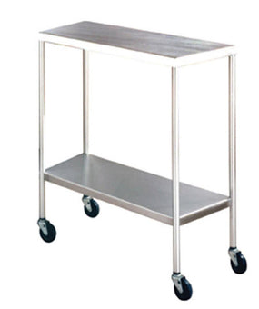 Umf Medical UMF Medical Instrument Tables with Shelf SS8010 1.0 Each-MDL-MPH08IT05C