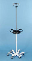 PRYOR PRODUCTS Stainless Steel Six-Leg IV Poles 115 1 Each-MDL-MPH08IVHD115