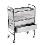 Novum Medical Products Millennium Stainless Steel Bassinet - MPH08MB07C