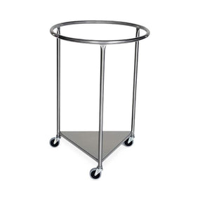 Mid Central Medical Stainless-Steel Round Hampers MCM2001 - 1.0 Each