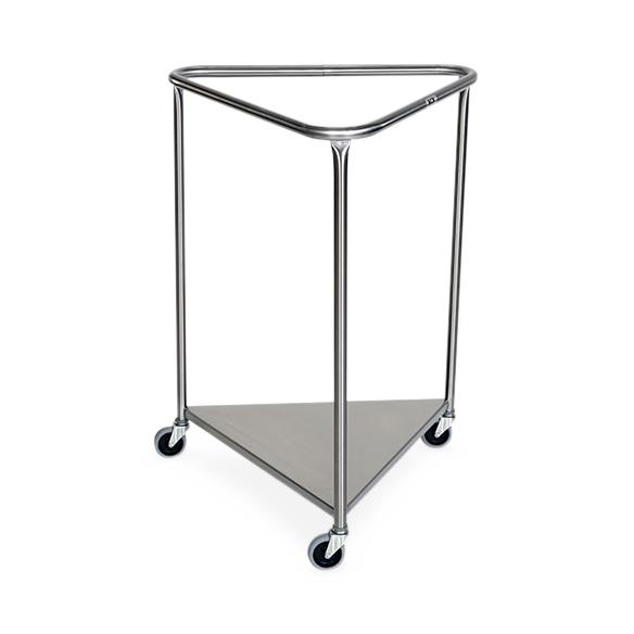 Mid Central Medical Stainless Steel Triangular Hampers - MPH08MCM2005
