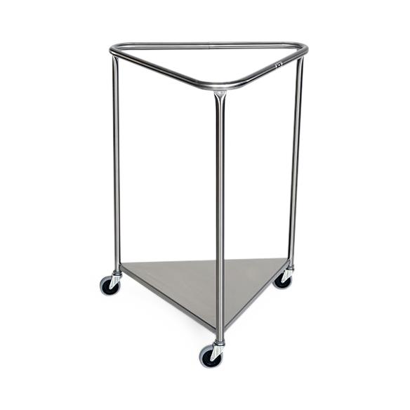 Mid Central Medical Stainless Steel Triangular Hampers - MPH08MCM2006