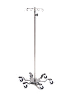 MID CENTRAL MEDICAL 6-Leg IV Poles MCM276 1 Each - MDL-MPH08MCM276