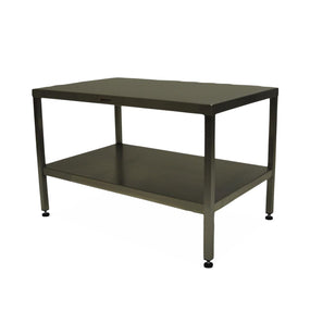 Stainless Steel Tables with Two Shelves and Floor Levelers - MCM570S-LL - 1 Each - MDL-MPH08MCM570SL