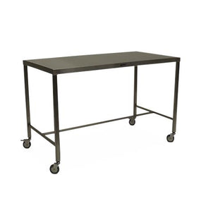 Stainless Steel Tables with H-Braces and Casters - MCM571H-CA - 1 Each - MDL-MPH08MCM571HC