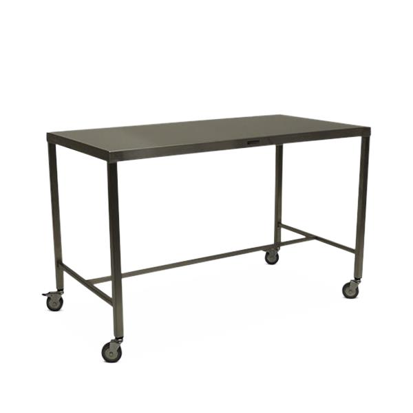 Stainless Steel Tables with H-Braces and Casters - MCM572H-CA - 1 Each - MDL-MPH08MCM572HC