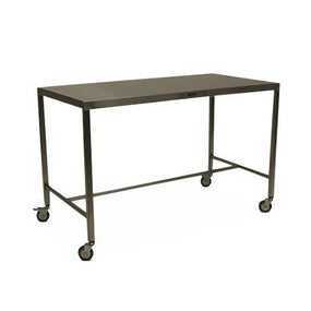 Stainless Steel Tables with H-Braces and Casters - MCM573H-CA - 1 Each - MDL-MPH08MCM573HC