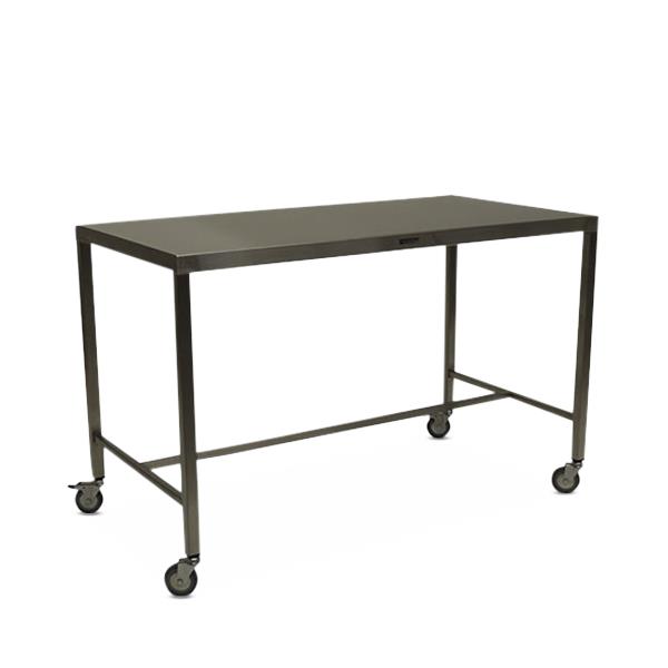 Stainless Steel Tables with H-Braces and Casters - MCM574H-CA - 1 Each - MDL-MPH08MCM574HC