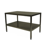 Stainless Steel Tables with Two Shelves and Floor Levelers - MCM574S-LL - 1 Each - MDL-MPH08MCM574SL