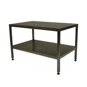Stainless Steel Tables with Two Shelves and Floor Levelers - MCM574S-LL - 1 Each - MDL-MPH08MCM574SL