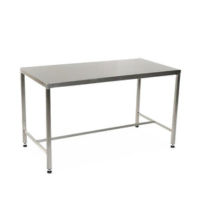 Stainless Steel Tables with H-Braces and Floor Levelers - MCM578H-LL - 1 Each - MDL-MPH08MCM578HL
