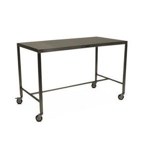 Stainless Steel Tables with H-Braces and Casters - MCM580H-CA - 1 Each - MDL-MPH08MCM580HC