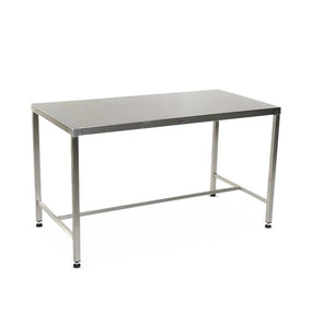 Stainless Steel Tables with H-Braces and Floor Levelers - MCM580H-LL - 1 Each - MDL-MPH08MCM580HL