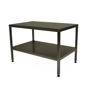 Stainless Steel Tables with Two Shelves and Floor Levelers - MCM580S-LL - 1 Each - MDL-MPH08MCM580SL
