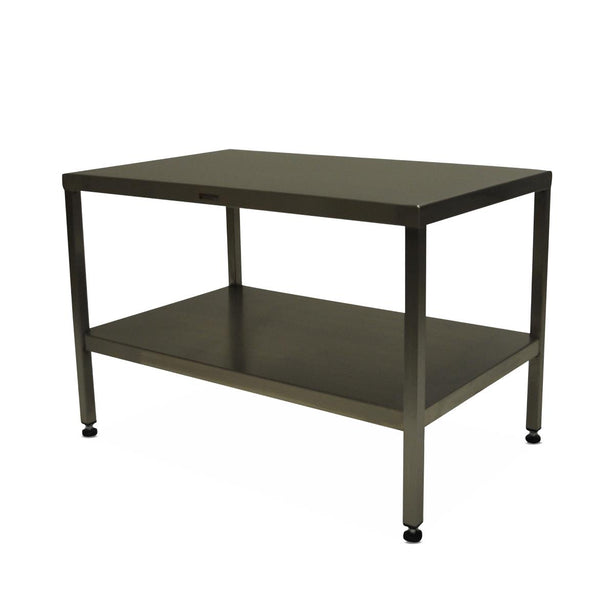 Stainless Steel Tables with Two Shelves and Floor Levelers - MCM580S-LL - 1 Each - MDL-MPH08MCM580SL