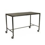Stainless Steel Tables with H-Braces and Casters - MCM581H-CA - 1 Each - MDL-MPH08MCM581HC