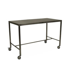 Stainless Steel Tables with H-Braces and Casters - MCM581H-CA - 1 Each - MDL-MPH08MCM581HC