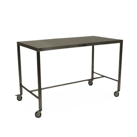 Stainless Steel Tables with H-Braces and Casters - MCM581H-CA - 1 Each - MDL-MPH08MCM581HC
