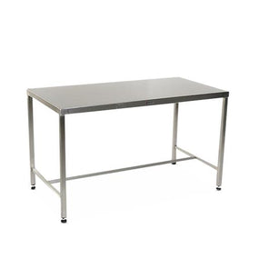 Stainless Steel Tables with H-Braces and Floor Levelers - MCM581H-LL - 1 Each - MDL-MPH08MCM581HL