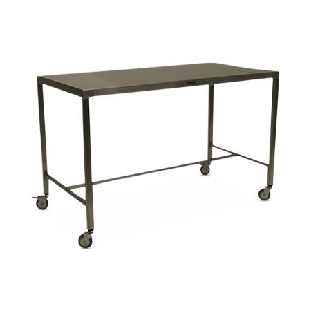 Stainless Steel Tables with H-Braces and Casters - MCM582H-CA - 1 Each - MDL-MPH08MCM582HC