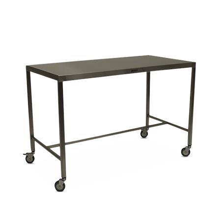 Stainless Steel Tables with H-Braces and Casters - MCM583H-CA - 1 Each - MDL-MPH08MCM583HC